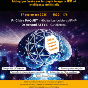 Aide au diagnostic de la maladie d’Alzheimer biologique basée sur le couple imagerie IRM et intelligence artificielle <span>(17 septembre 2025)</span>